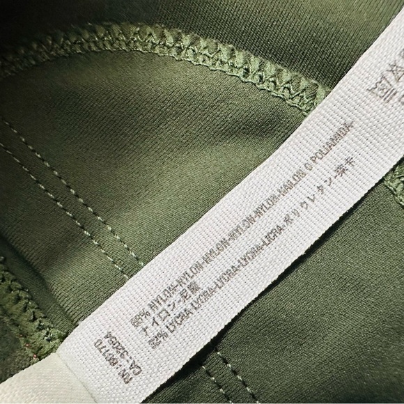 Free People Leggings Green Pink Gym Workout Casual Lounge Outdoors Medium - Picture 7 of 7